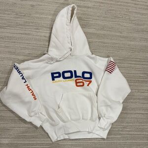 Ralph Lauren Cream Hoodie